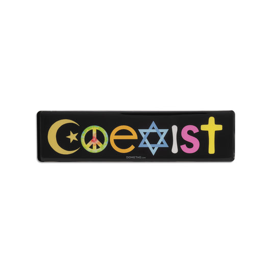 Coexist - Car Bumper Bubble Sticker