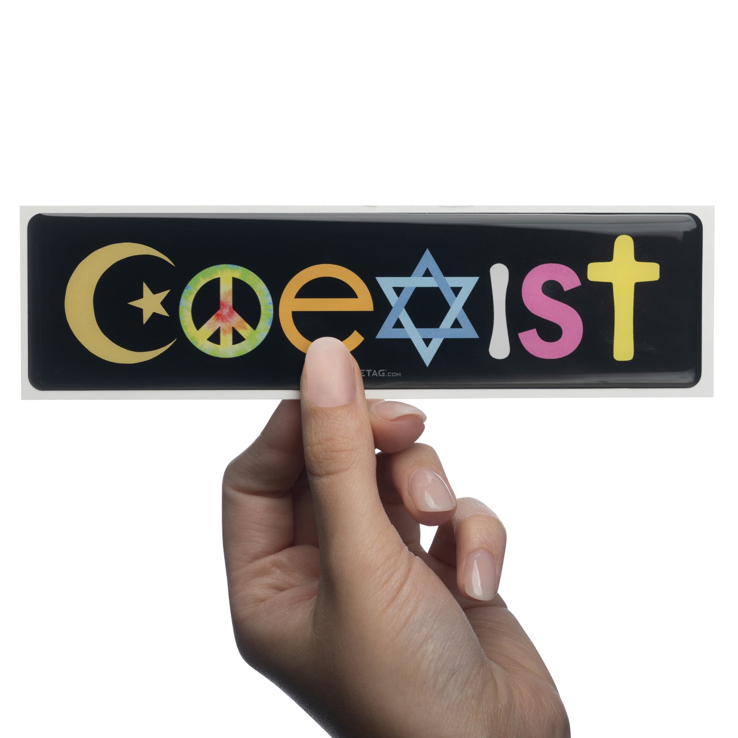Coexist - Car Bumper Bubble Sticker