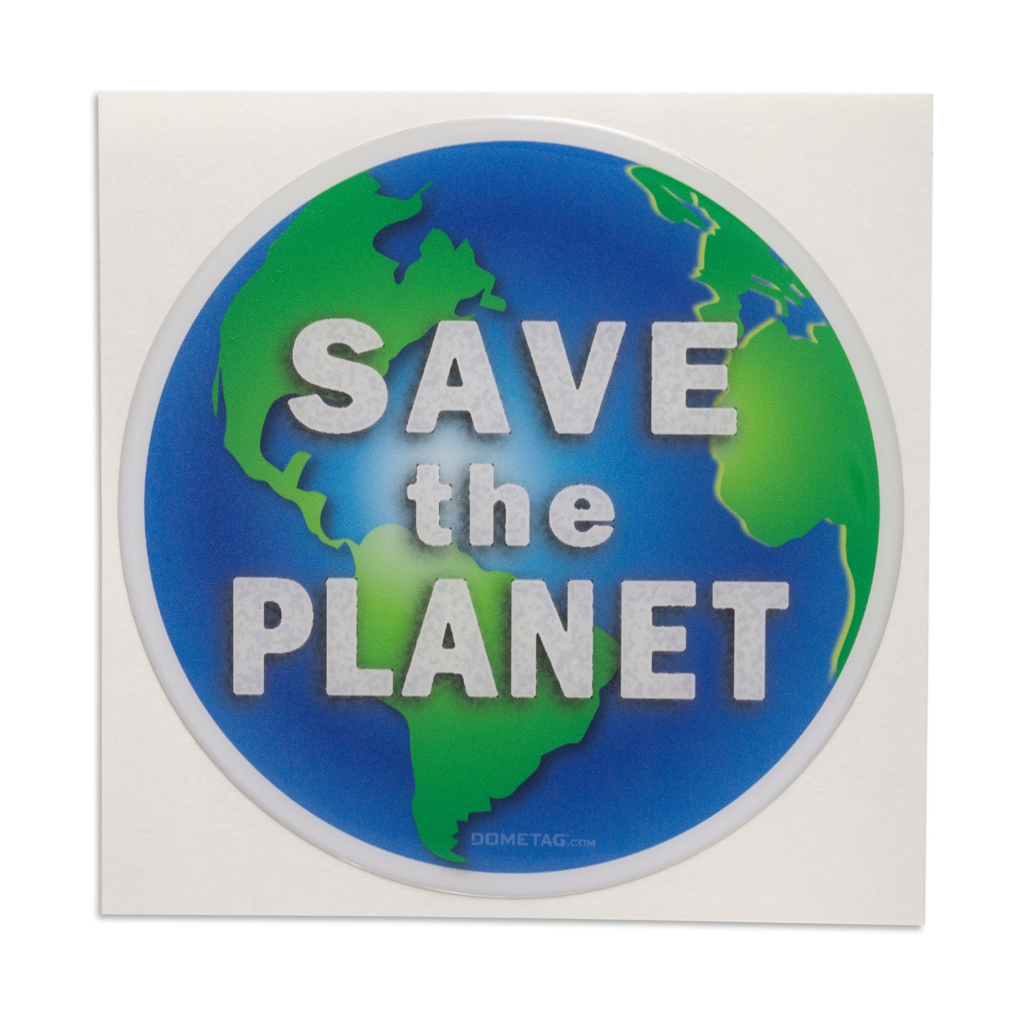 Save the Planet - Car Bumper Bubble Sticker