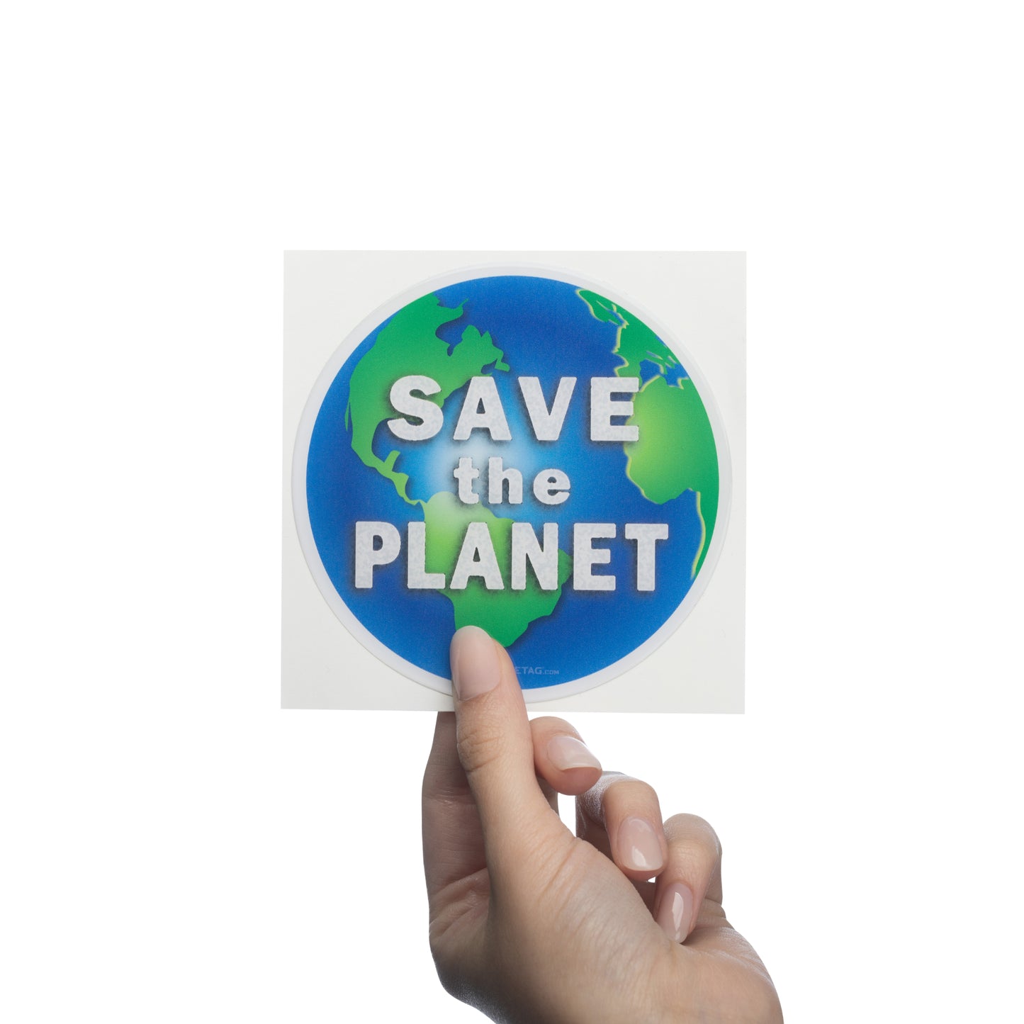 Save the Planet - Car Bumper Bubble Sticker
