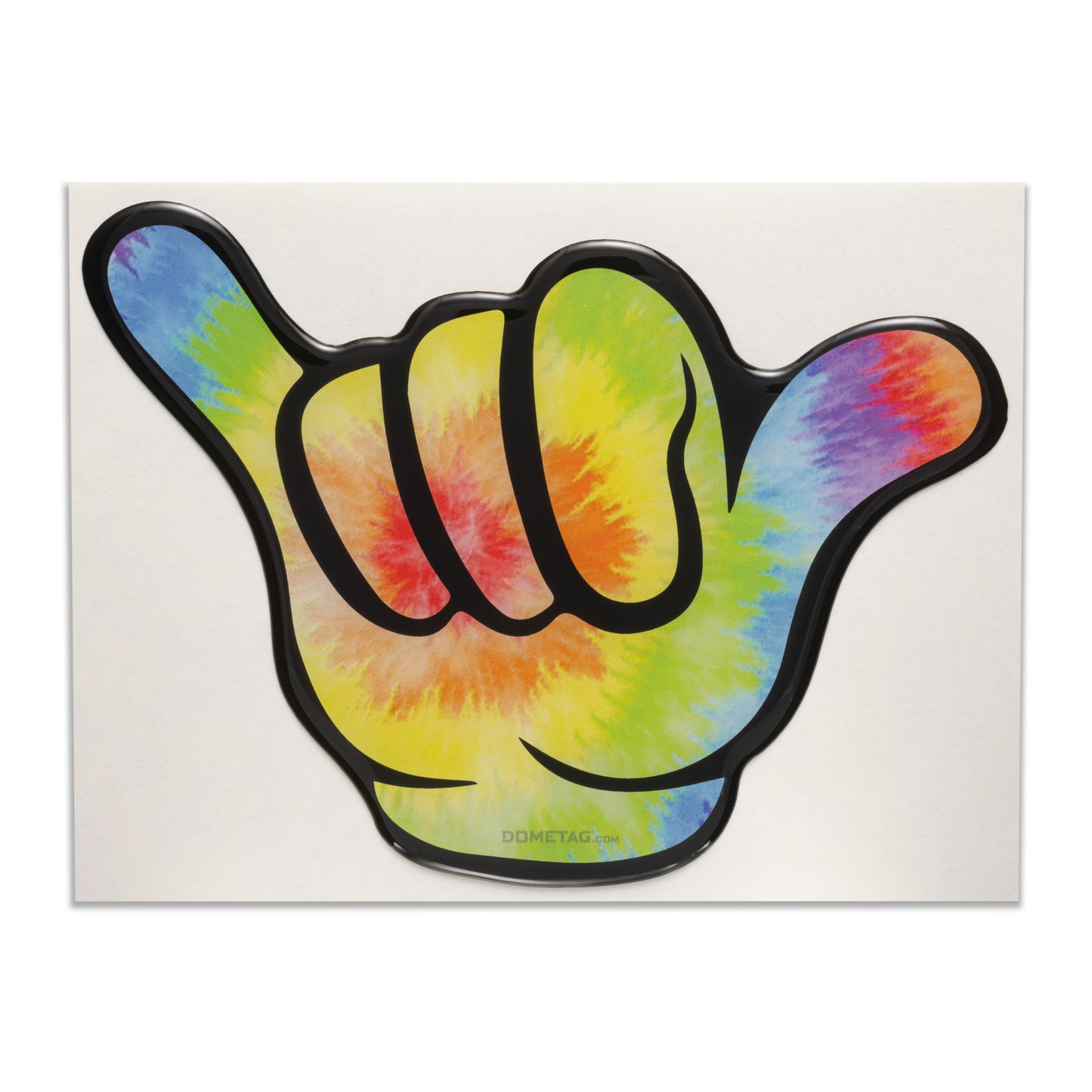 Hang Loose Hand - Car Bumper Bubble Sticker