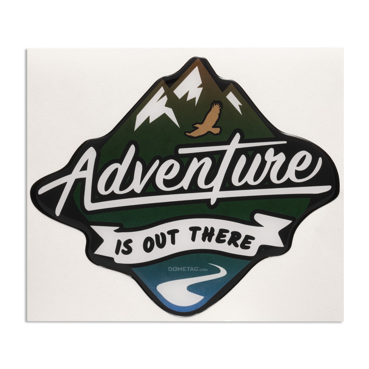 Adventure is out there - Car Bumper Bubble Sticker