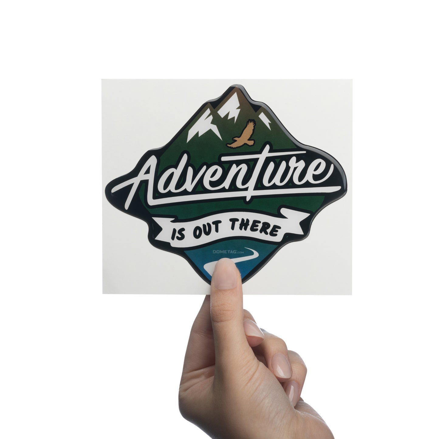 Adventure is out there - Car Bumper Bubble Sticker