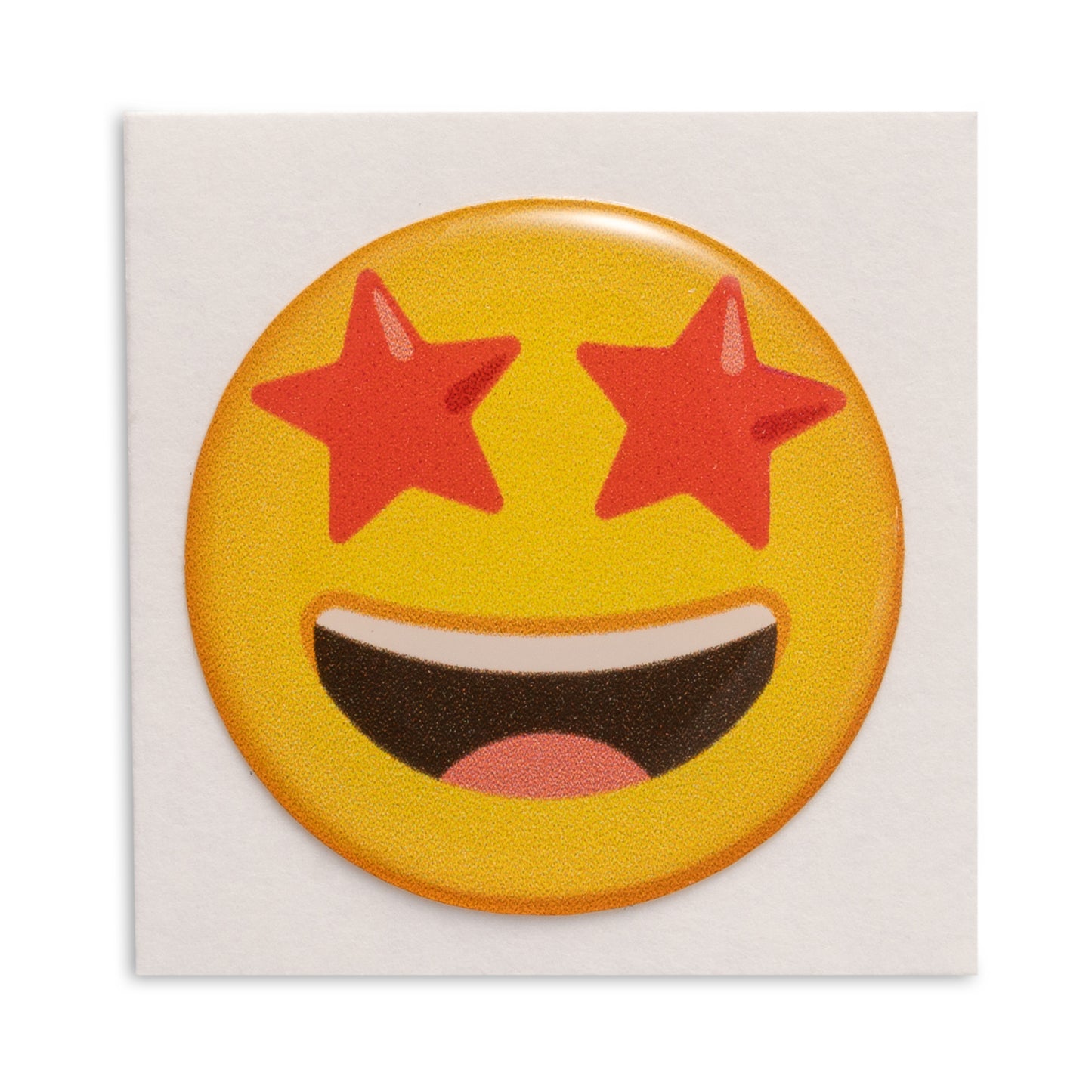 Star struck - Emoji Bubble Sticker