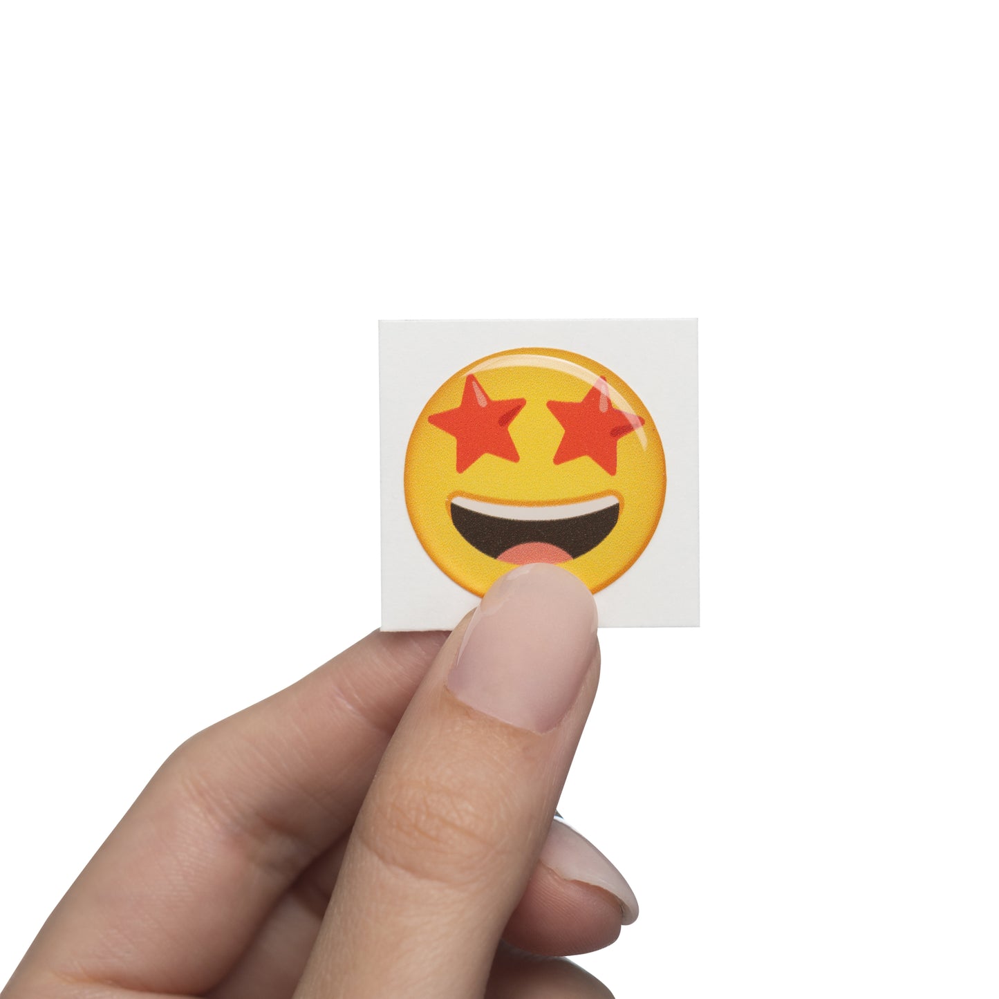Star struck - Emoji Bubble Sticker