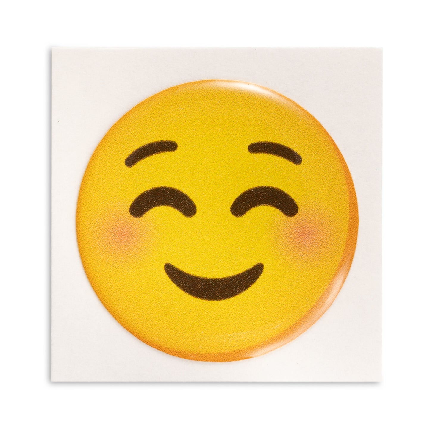 Smiling face - Emoji Bubble Sticker