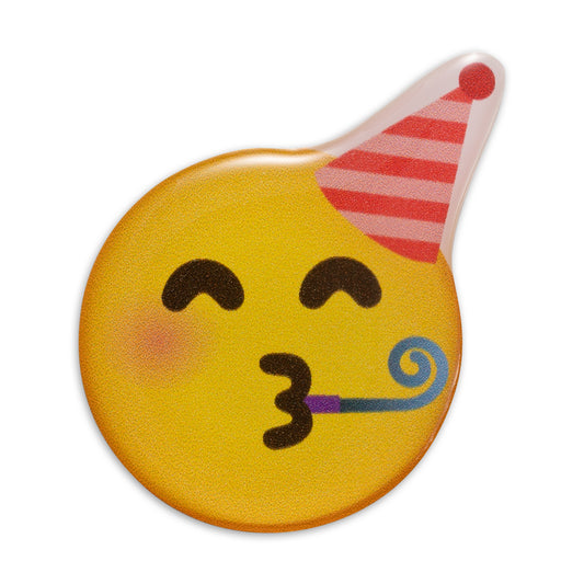 Partying Face - Emoji Bubble Sticker