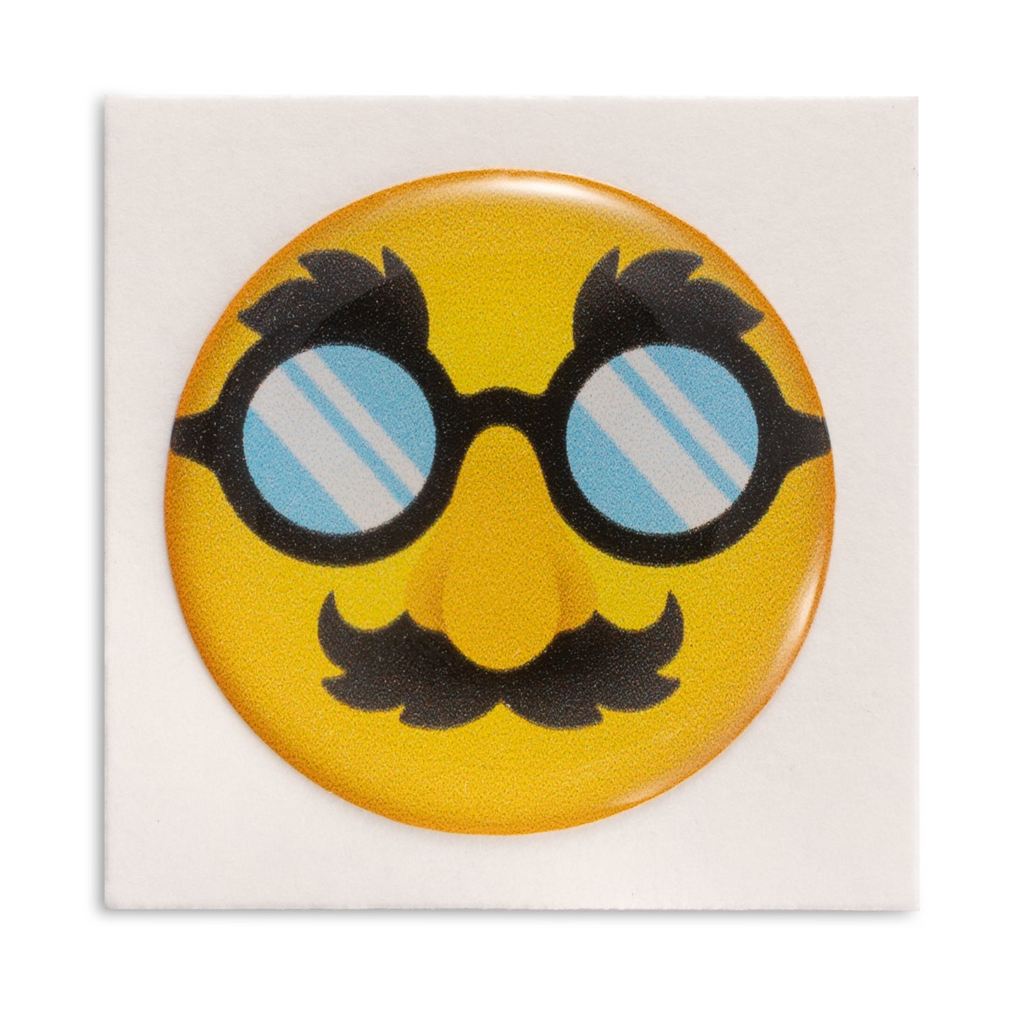 Disguised face - Emoji Bubble Sticker