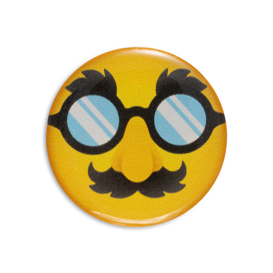 Disguised face - Emoji Bubble Sticker