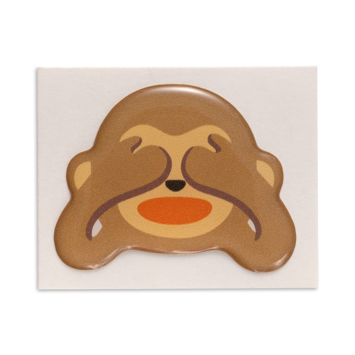See no evil monkey - Emoji Bubble Sticker