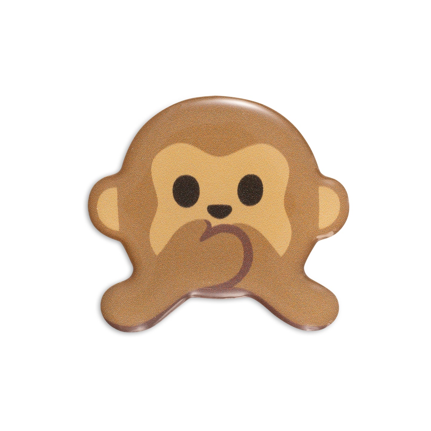 Speak no evil monkey - Emoji Bubble Sticker