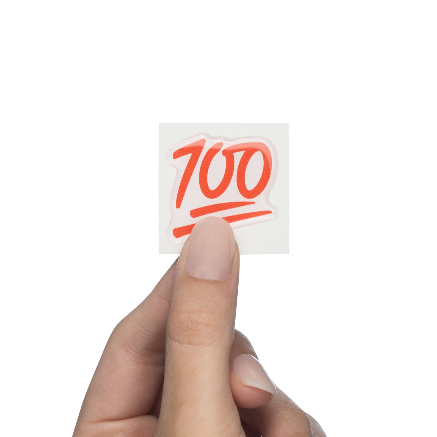 Hundred points - Emoji Bubble Sticker