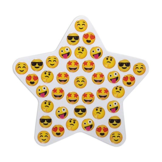 Emojis on star backer