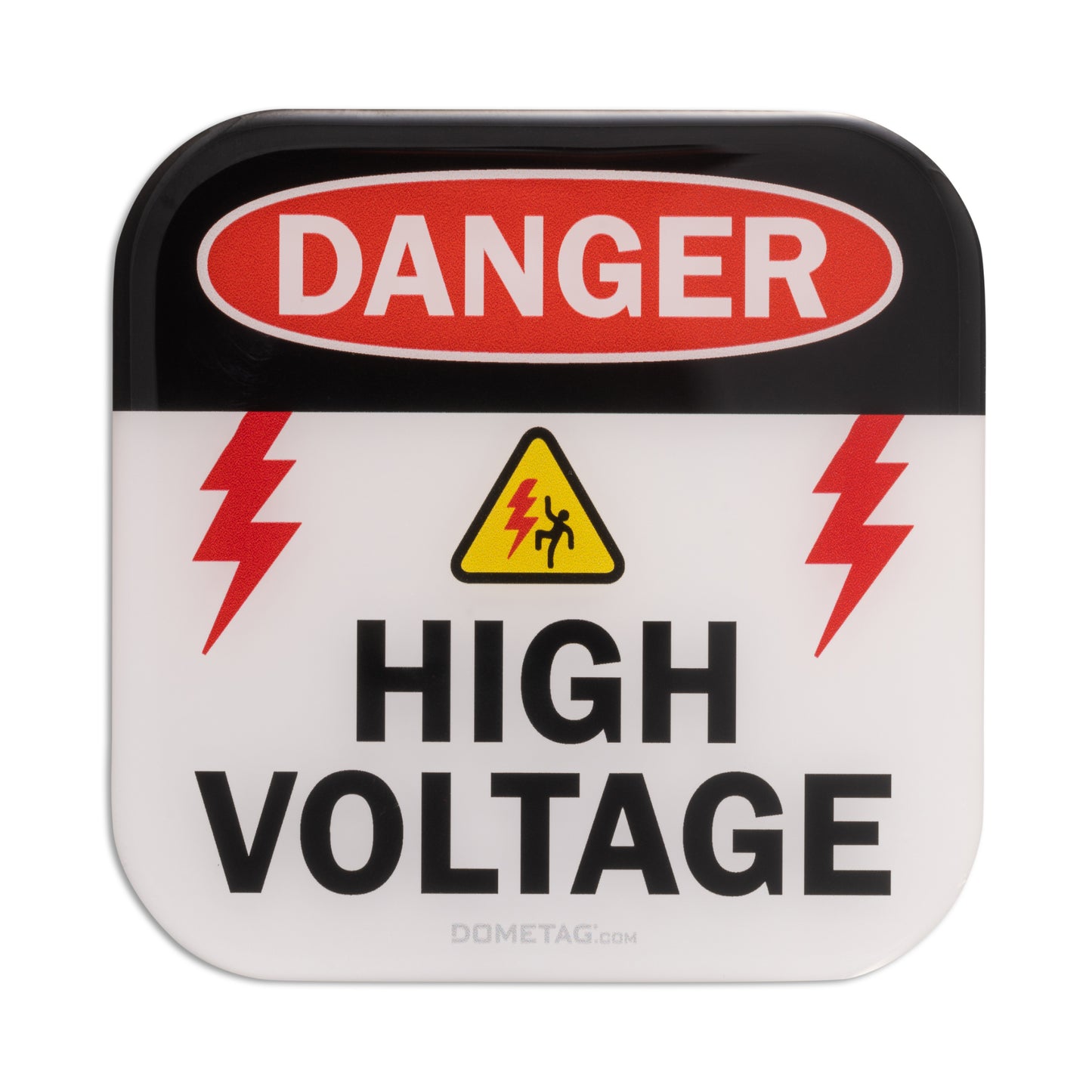 High Voltage - Info Bubble Sticker