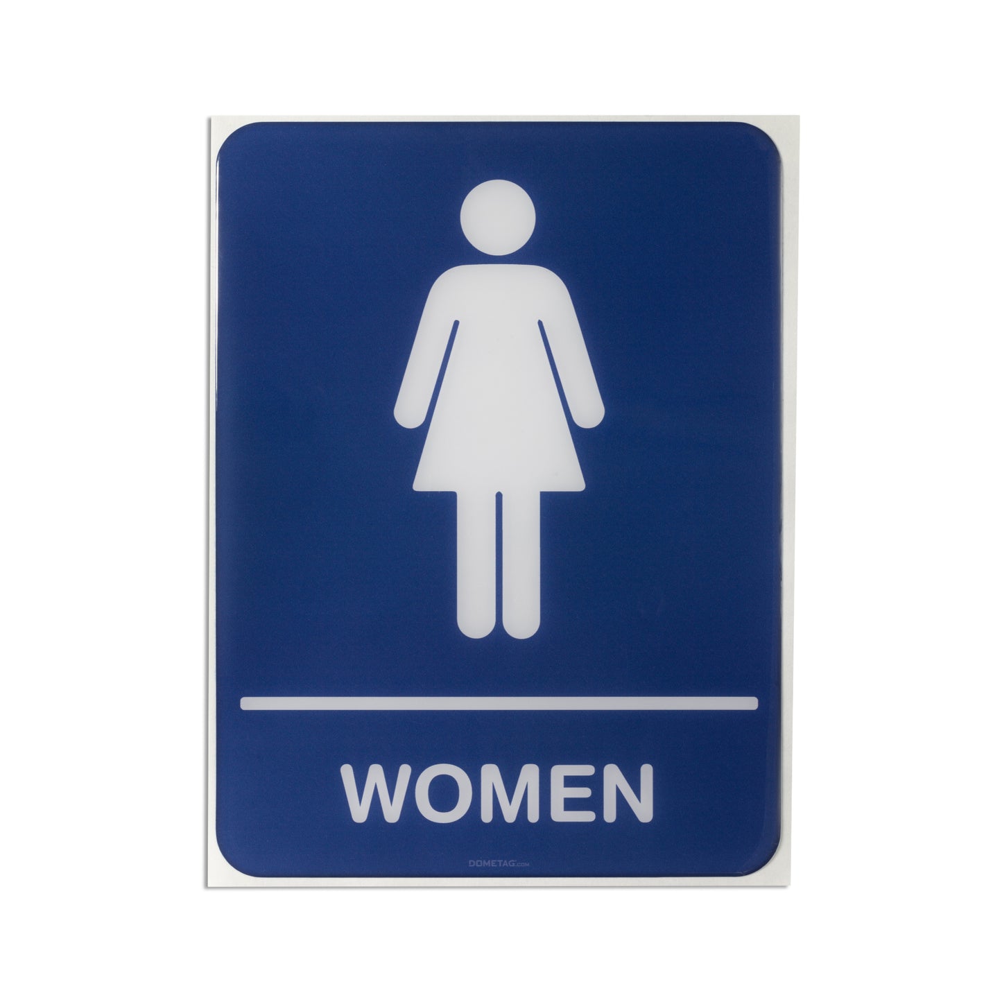 Restroom Women 6x8 - Sign Bubble Sticker