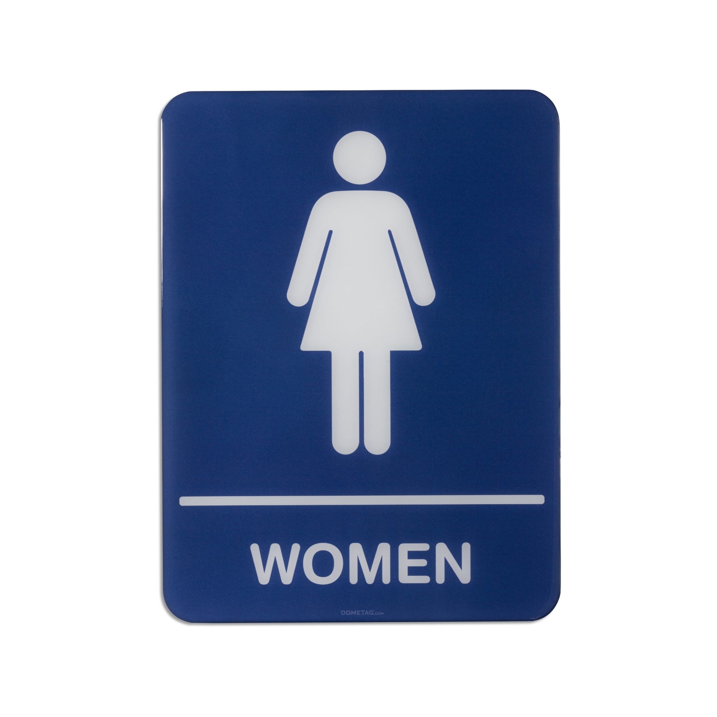 Restroom Women 6x8 - Sign Bubble Sticker