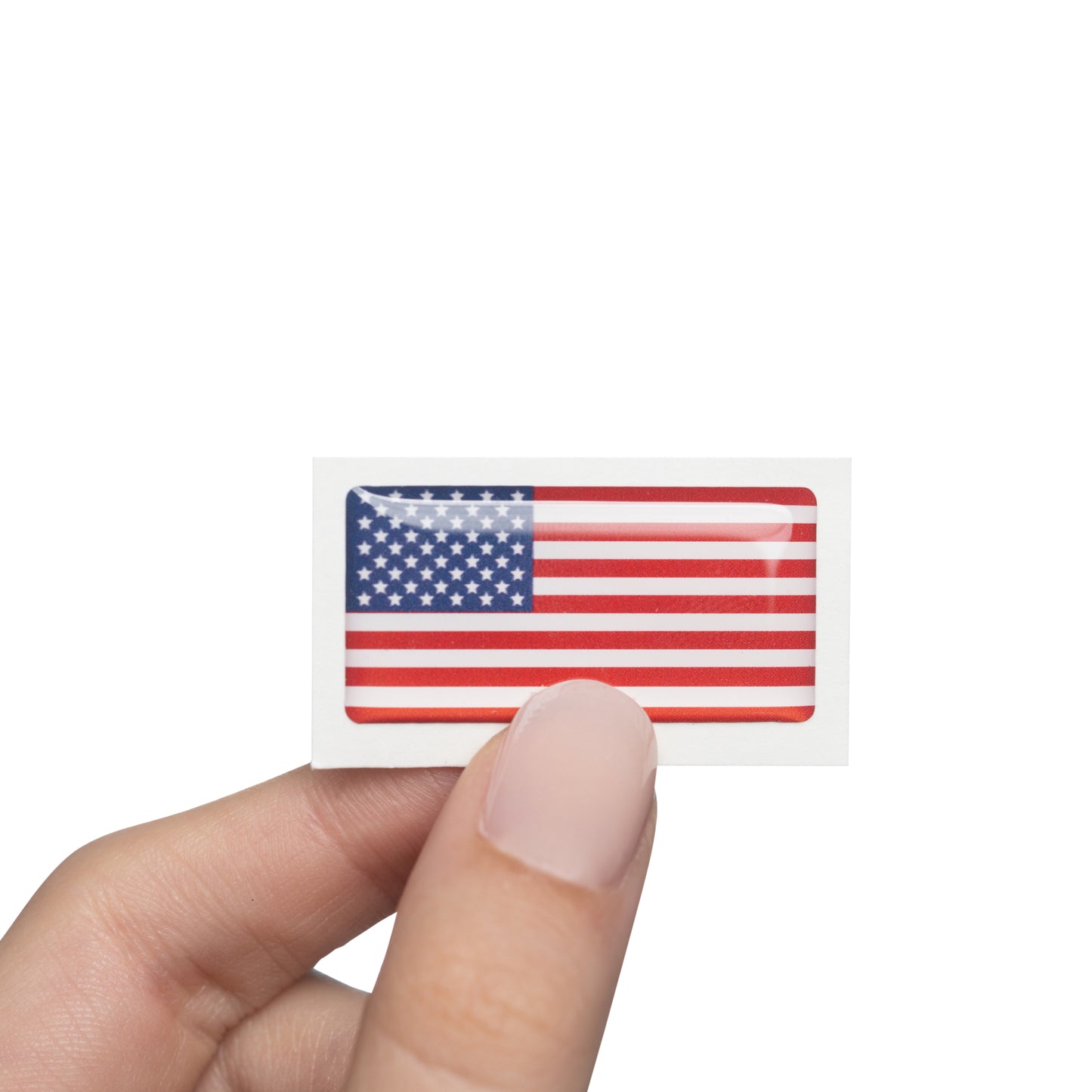 USA Flag 1.4x0.7 - USA Bubble Sticker