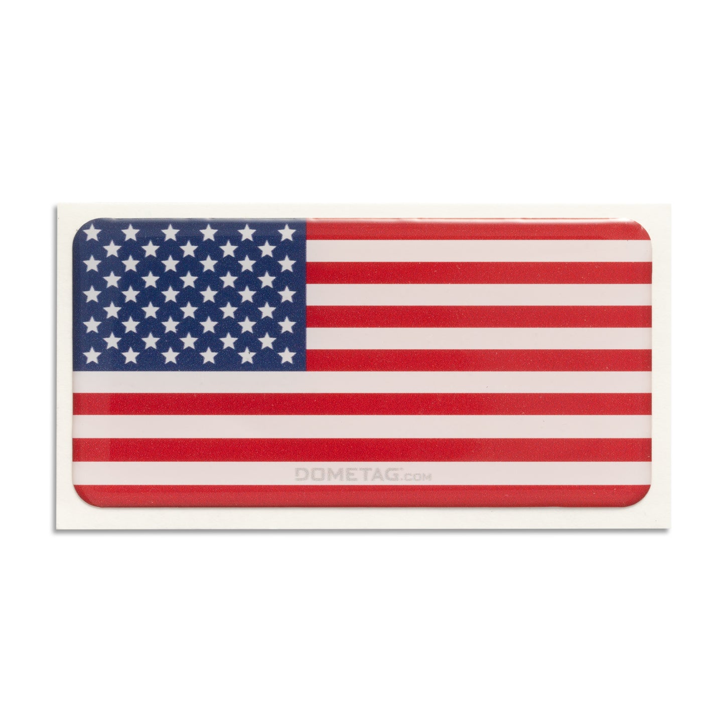 USA Flag 1.4x0.7 - USA Bubble Sticker