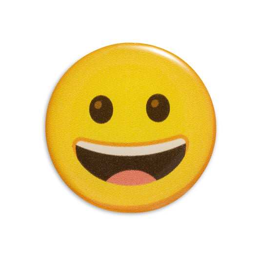 Grinning face - Emoji Bubble Sticker