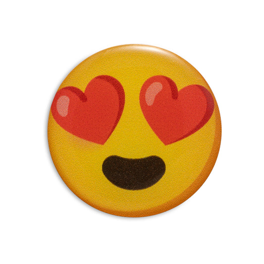 Smiling face with heart eyes - Emoji Bubble Sticker