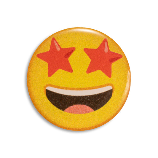 Star struck - Emoji Bubble Sticker