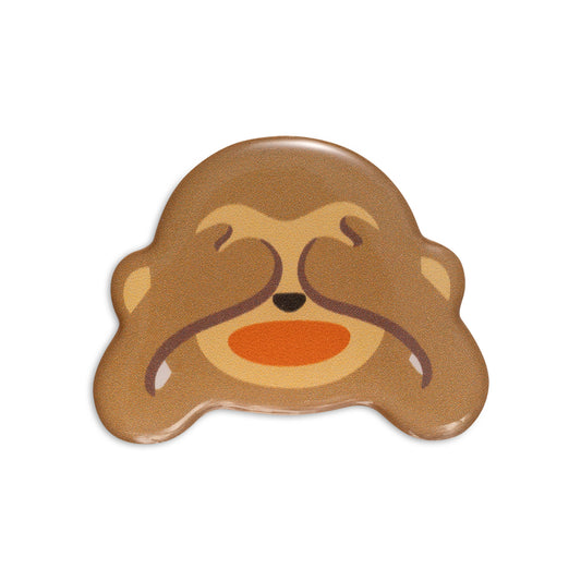 See no evil monkey - Emoji Bubble Sticker