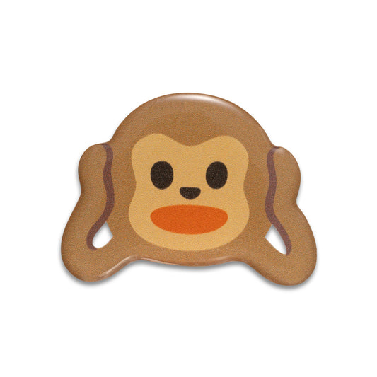 Hear no evil monkey - Emoji Bubble Sticker